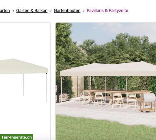 Bild 3: Verkaufe 3 stabile Pop-Up-Zelte 4x6 Meter, originalverpackt
