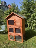 Neuer, bereits aufgebauter Kaninchenstall zu verkaufen