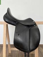 Peter Menet Dressursattel 17.5 Zoll, schwarz