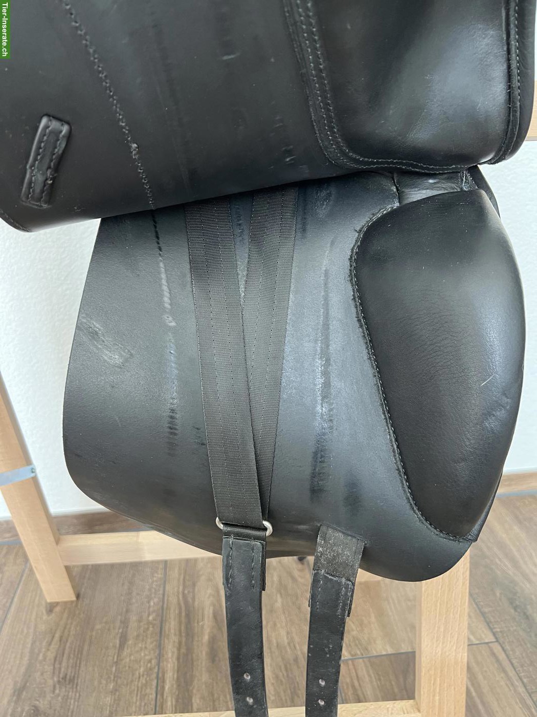 Bild 3: Peter Menet Dressursattel 17.5 Zoll, schwarz