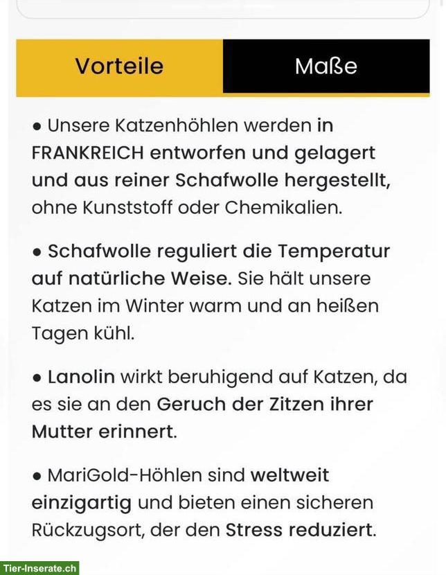 Bild 2: Katzenhöhle aus Wolle von MariGold