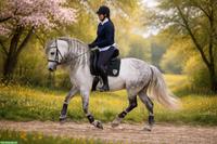 Unterricht in klassischer Reitkunst, im Dialog mit dem Pferd