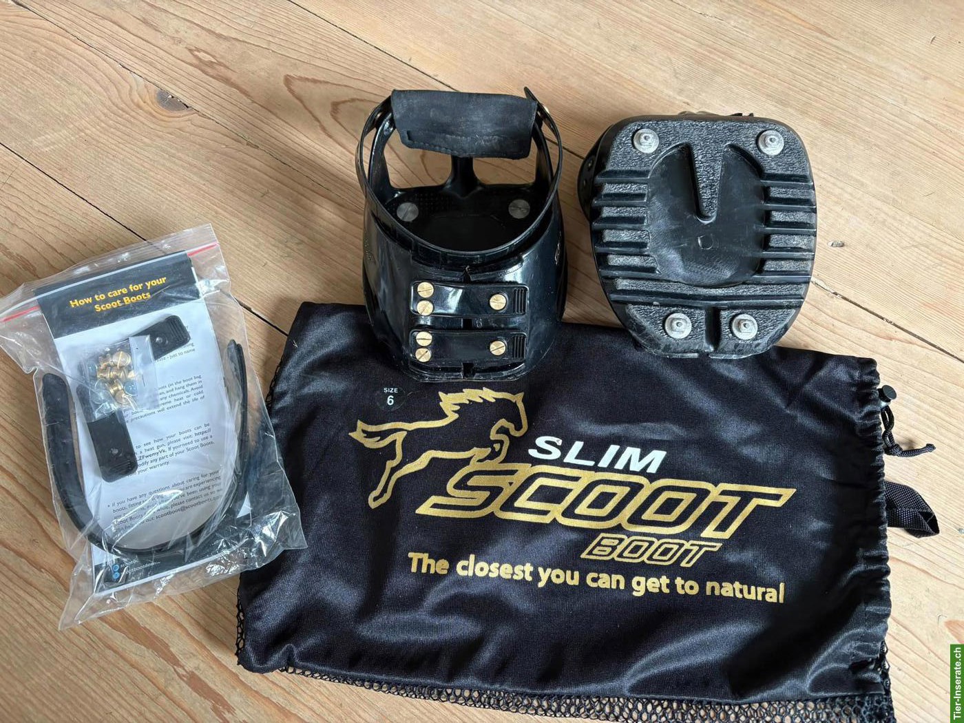 Scoot Boots Slim Grösse 6 mit Winterbeschlag, 2x gebraucht