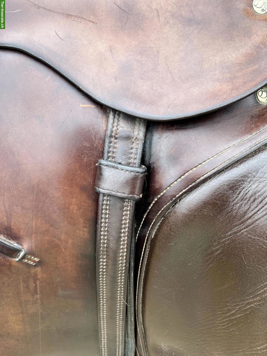 Bild 3: Röösli Dressursattel Classic Luzern, ca. 16.5 Zoll, rotbraun