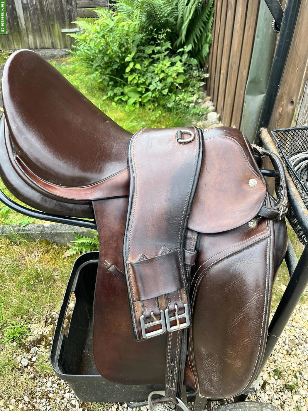 Bild 4: Röösli Dressursattel Classic Luzern, ca. 16.5 Zoll, rotbraun