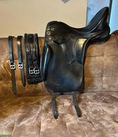 Kieffer Dressursattel 17-17.5 Zoll, Schnäppchen