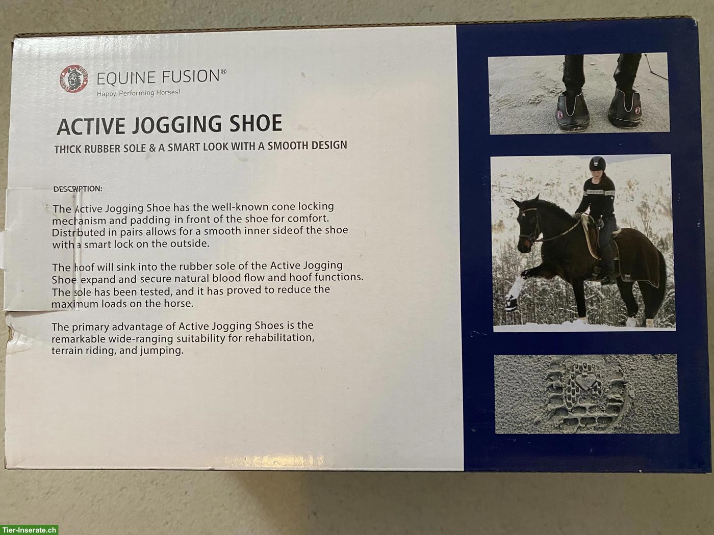 Bild 8: Cavallo Simple Hoof Boots & Equine Fusion Active Jogging Shoes