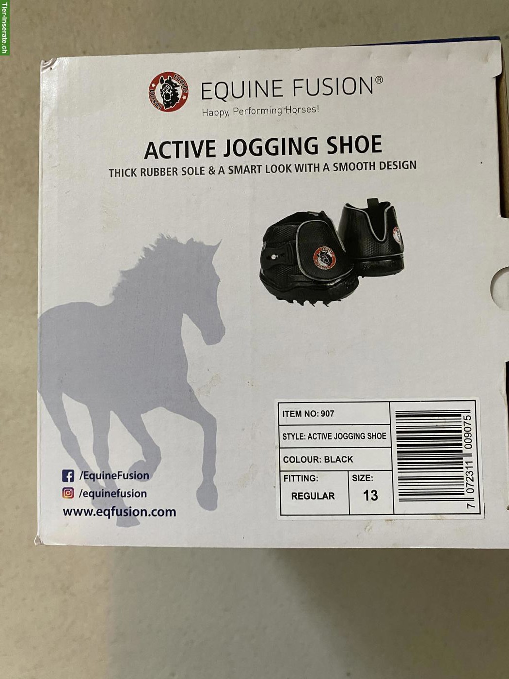 Bild 9: Cavallo Simple Hoof Boots & Equine Fusion Active Jogging Shoes