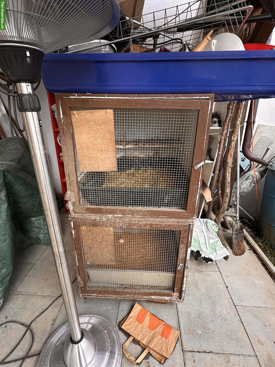 GRATIS: 2 Kaninchenställe