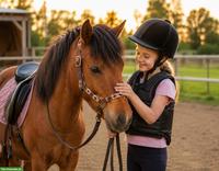 Bieten Ferien-Reitstunden auf dem Pony im Thurgau