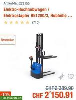 Neuer Elektrostapler zu verkaufen