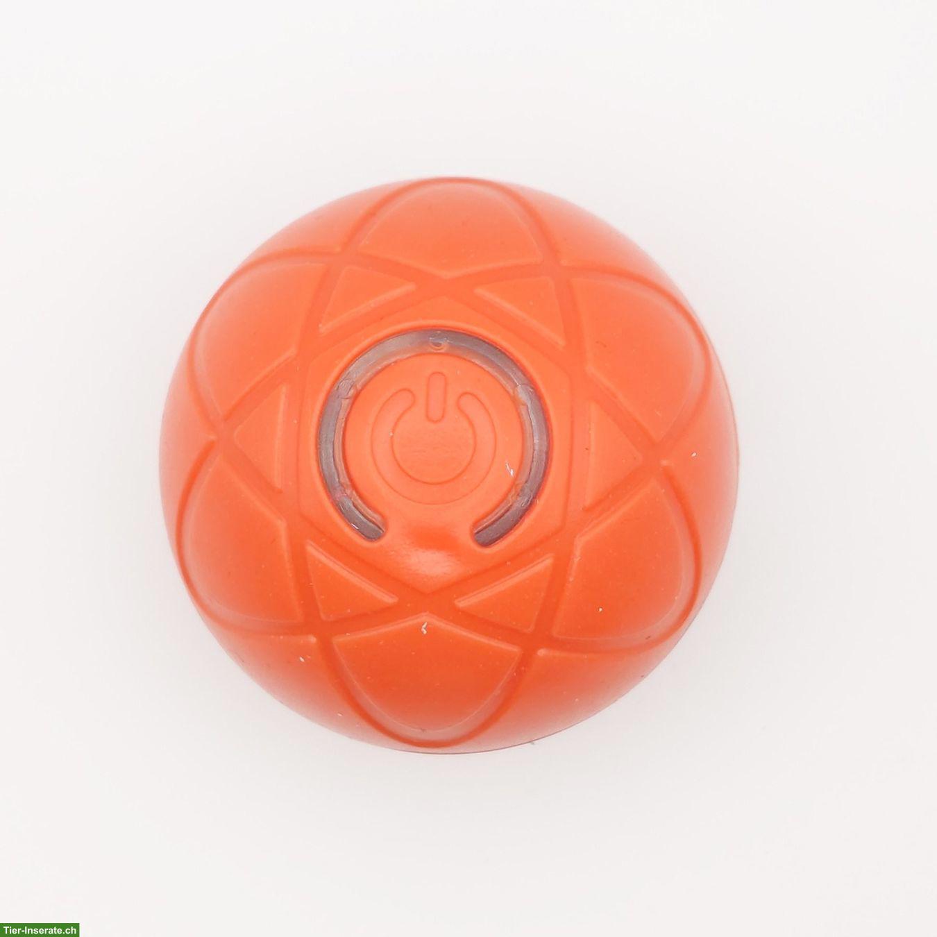Bild 2: Smart Bouncing Ball, interaktiv für Hund & Katze, Orange & Blau, NEU