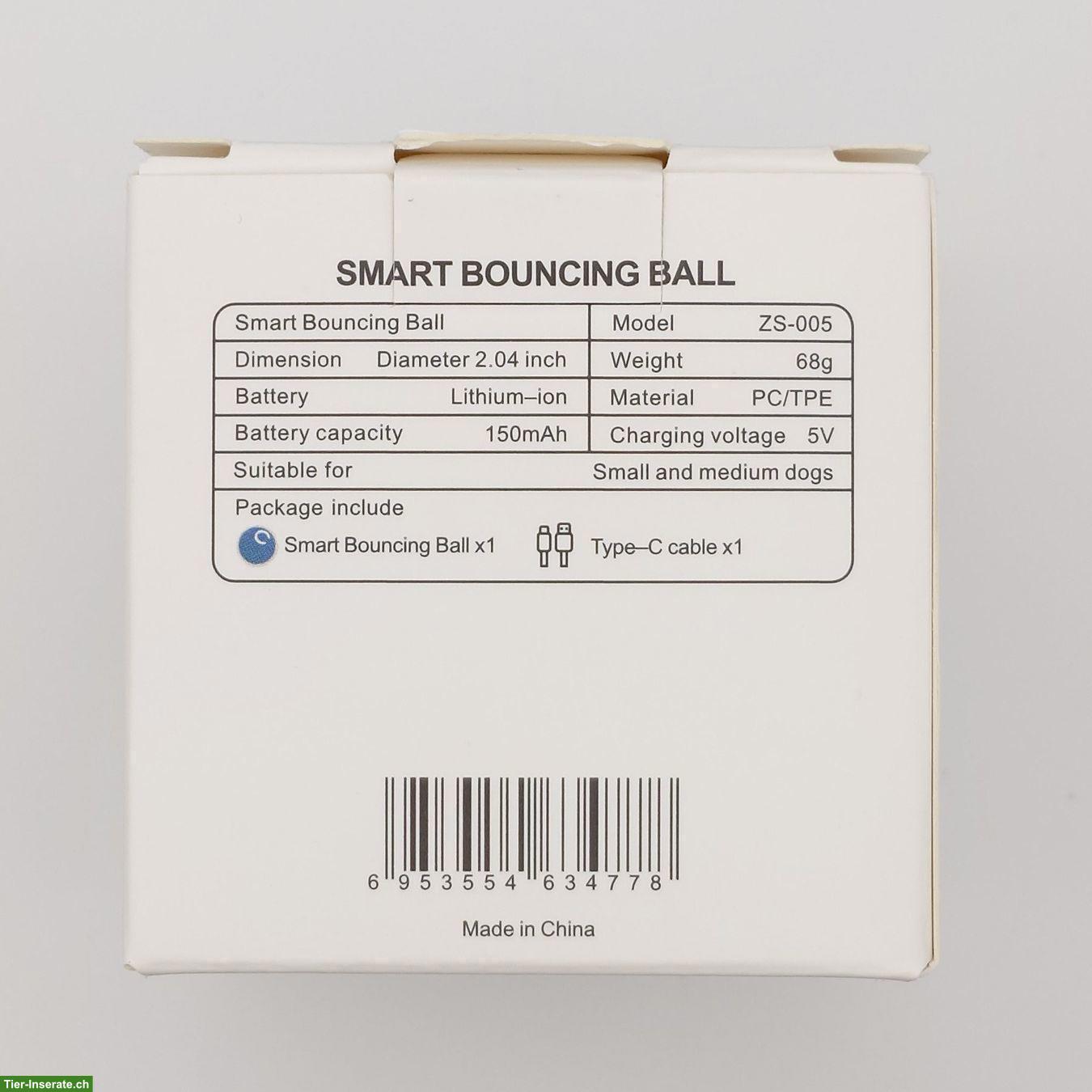 Bild 9: Smart Bouncing Ball, interaktiv für Hund & Katze, Orange & Blau, NEU