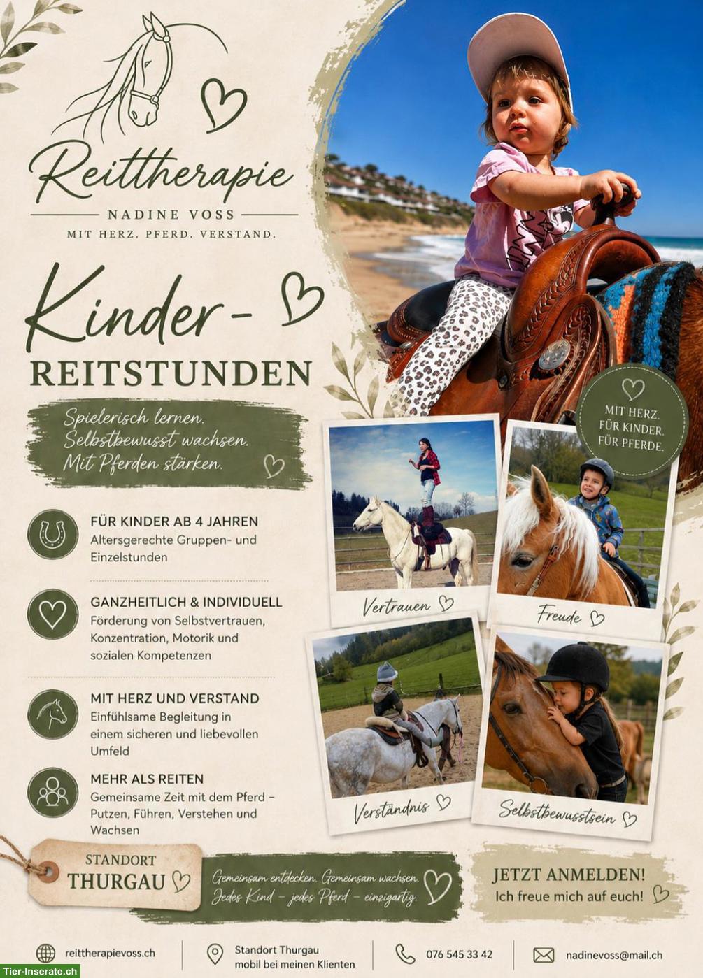 Bild 2: Reittherapie: Professionell, empathisch und herzlich