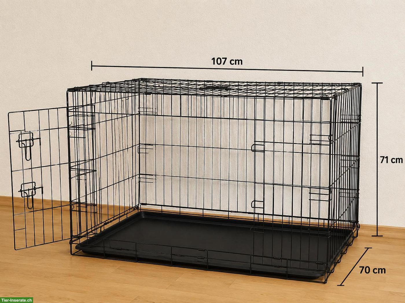 Hundebox / Transportbox aus Metall zu verkaufen