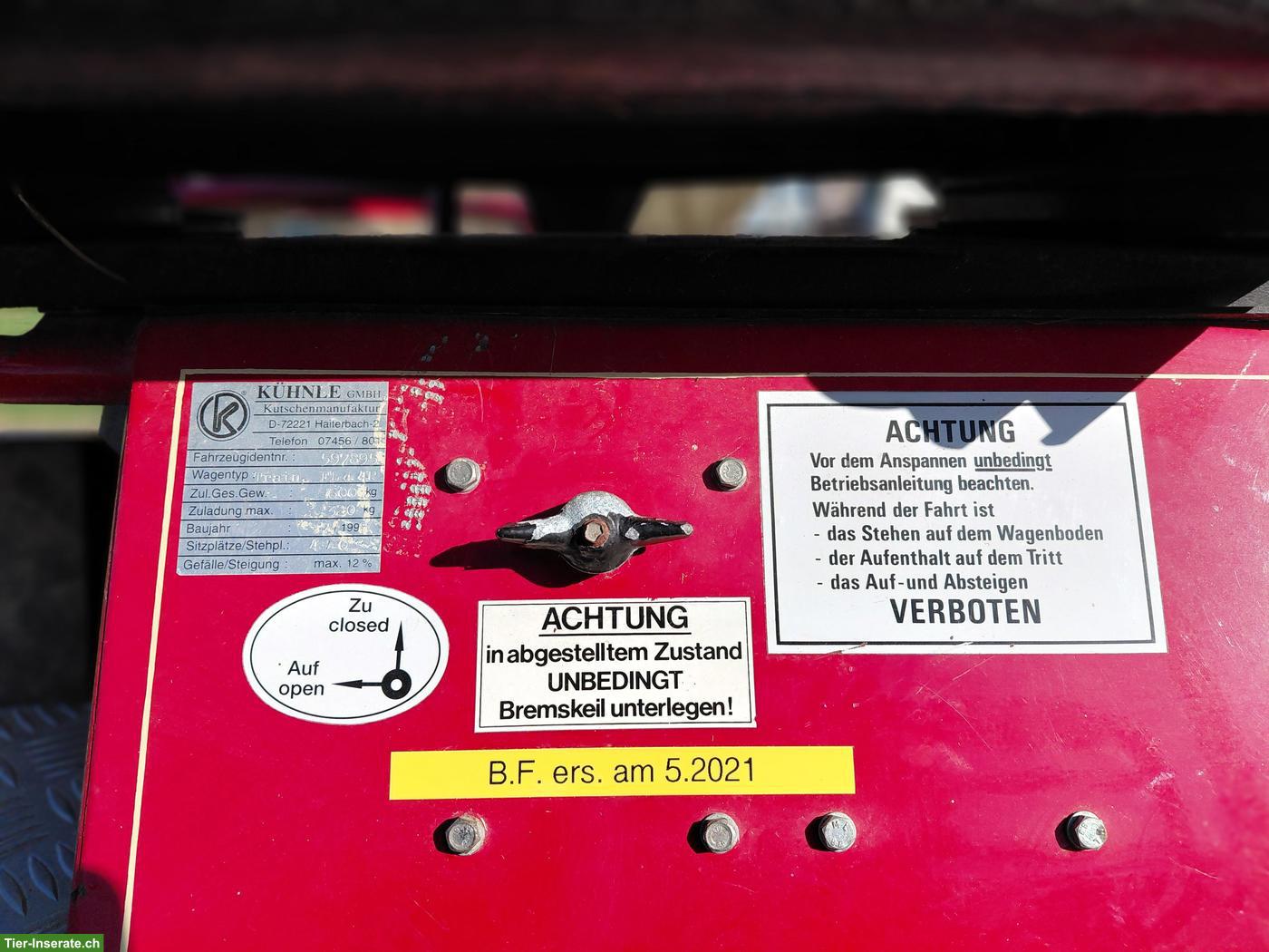 Bild 3: Occasion Marathonwagen zu verkaufen, einspännig