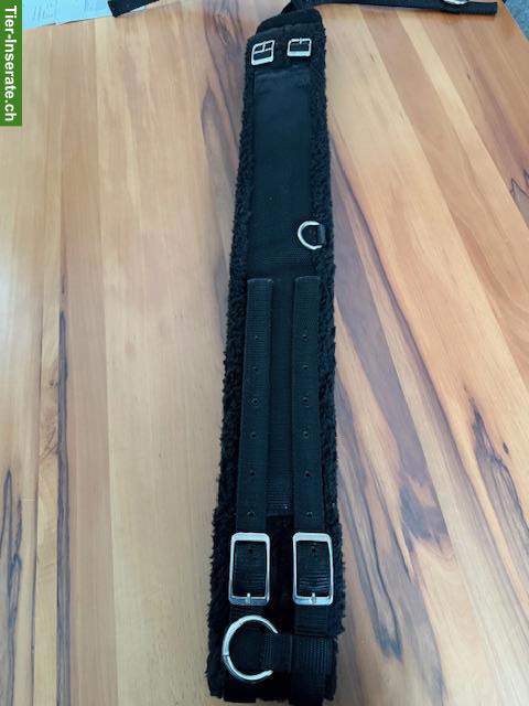 Bild 2: Longiergurt, mit 10 Ringen und Polster aus Teddyfleece