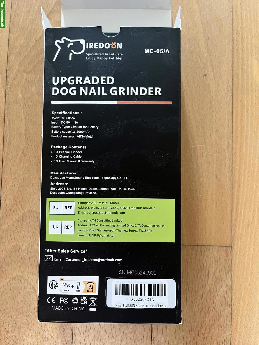 Bild 2: Profi Krallenschleifer für Hunde zu verkaufen