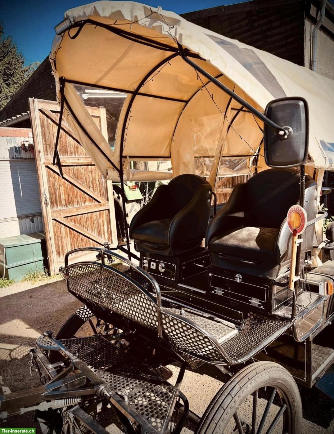 Bild 5: Neuwertiger Planwagen zu verkaufen