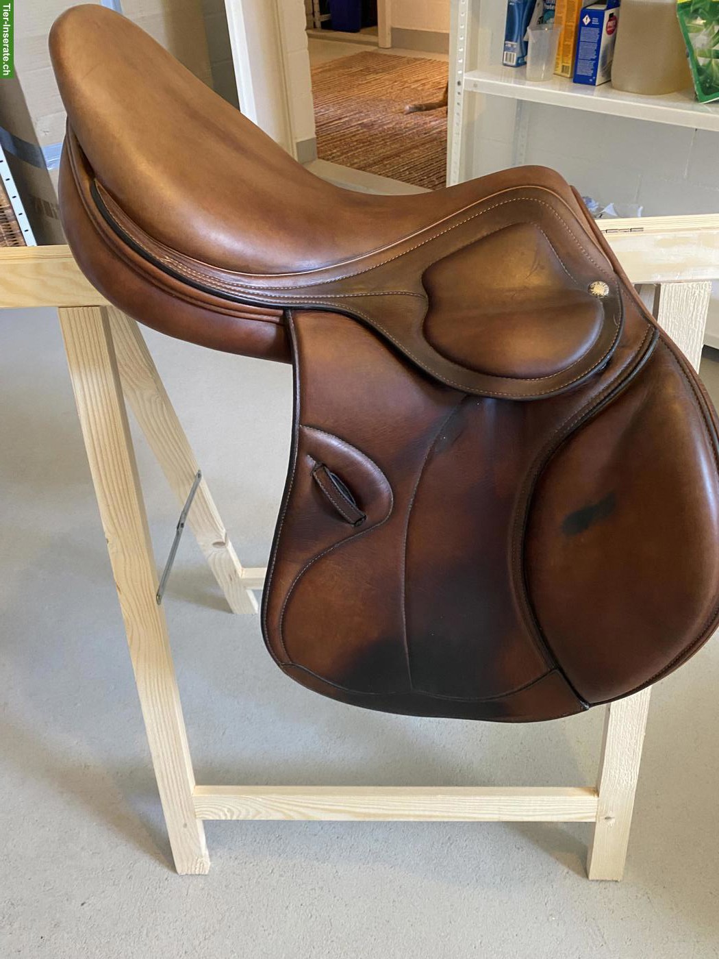 Bild 2: Amerigo Springsattel DJ Newmarket Pinerolo, 17 Zoll
