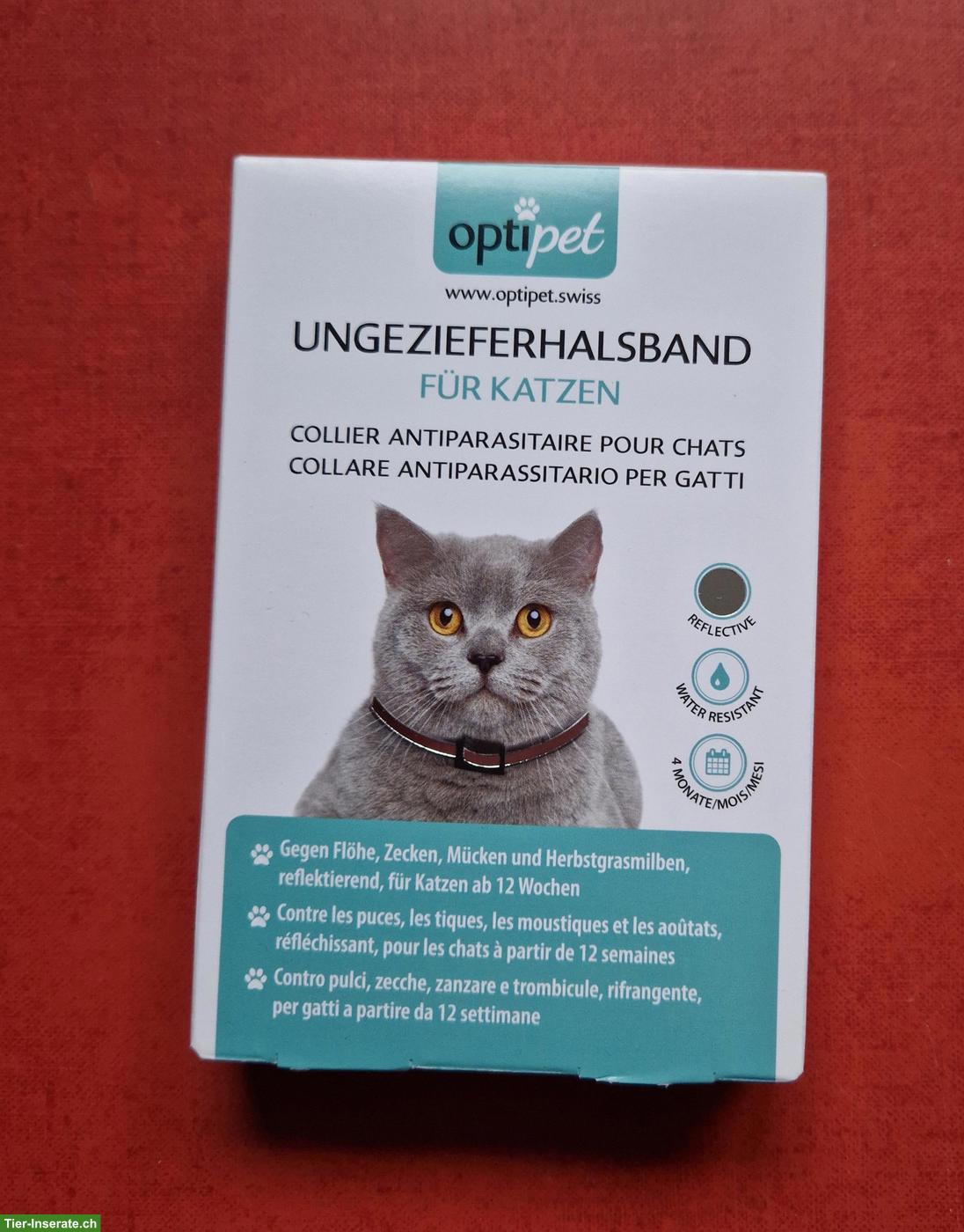 Optipet Ungezieferhalsband für Katzen zu verkaufen