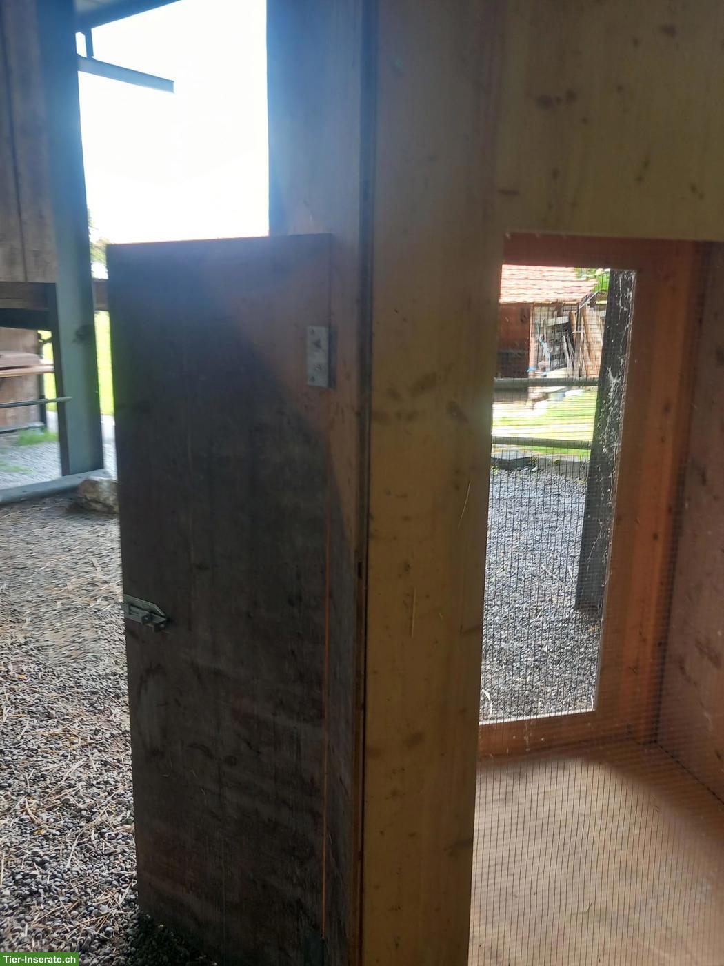 Bild 3: Holzvoliere zu verkaufen