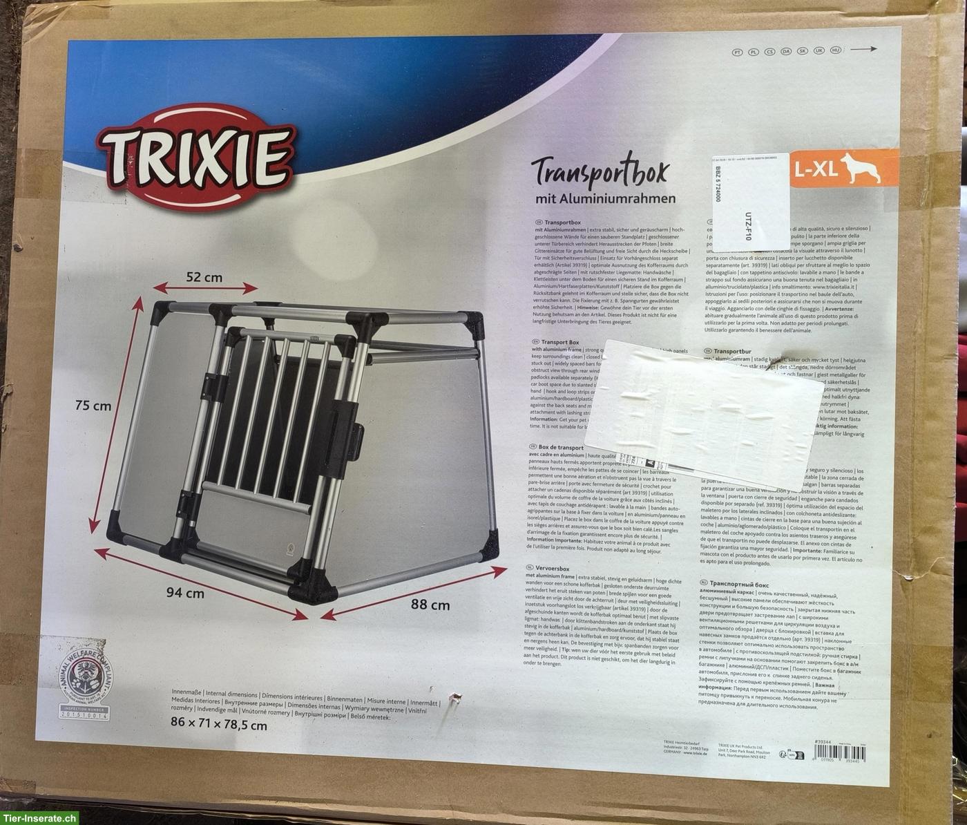 Bild 2: NEU: Trixie Hundebox L-XL zu verkaufen