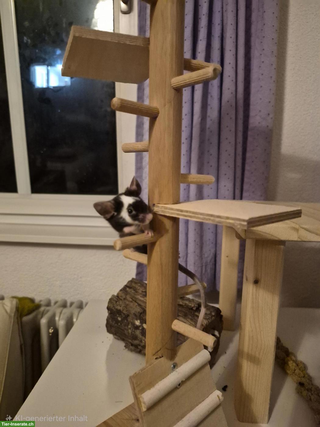 Bild 3: Farbmaus Dame sucht liebevollen Lebensabend-Platz