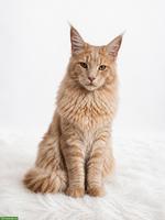 Maine Coon Deckkater Cream Tabby