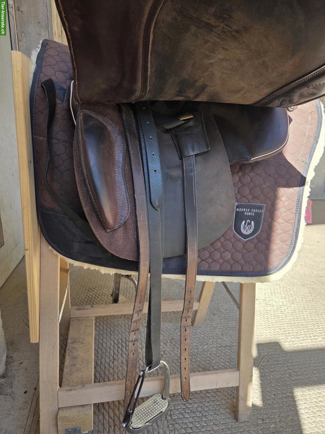 Bild 4: Iberosattel Dressage Andaluz 17.5 Zoll zu verkaufen