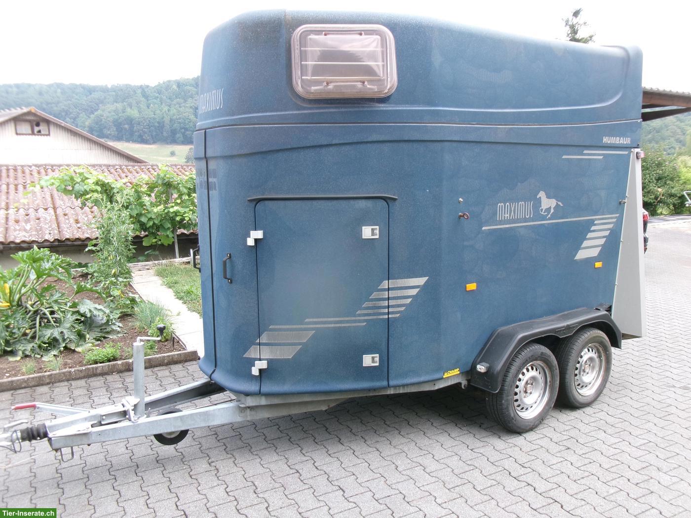 2er Pferdeanhänger Humbaur Maximus, Vollpolyester