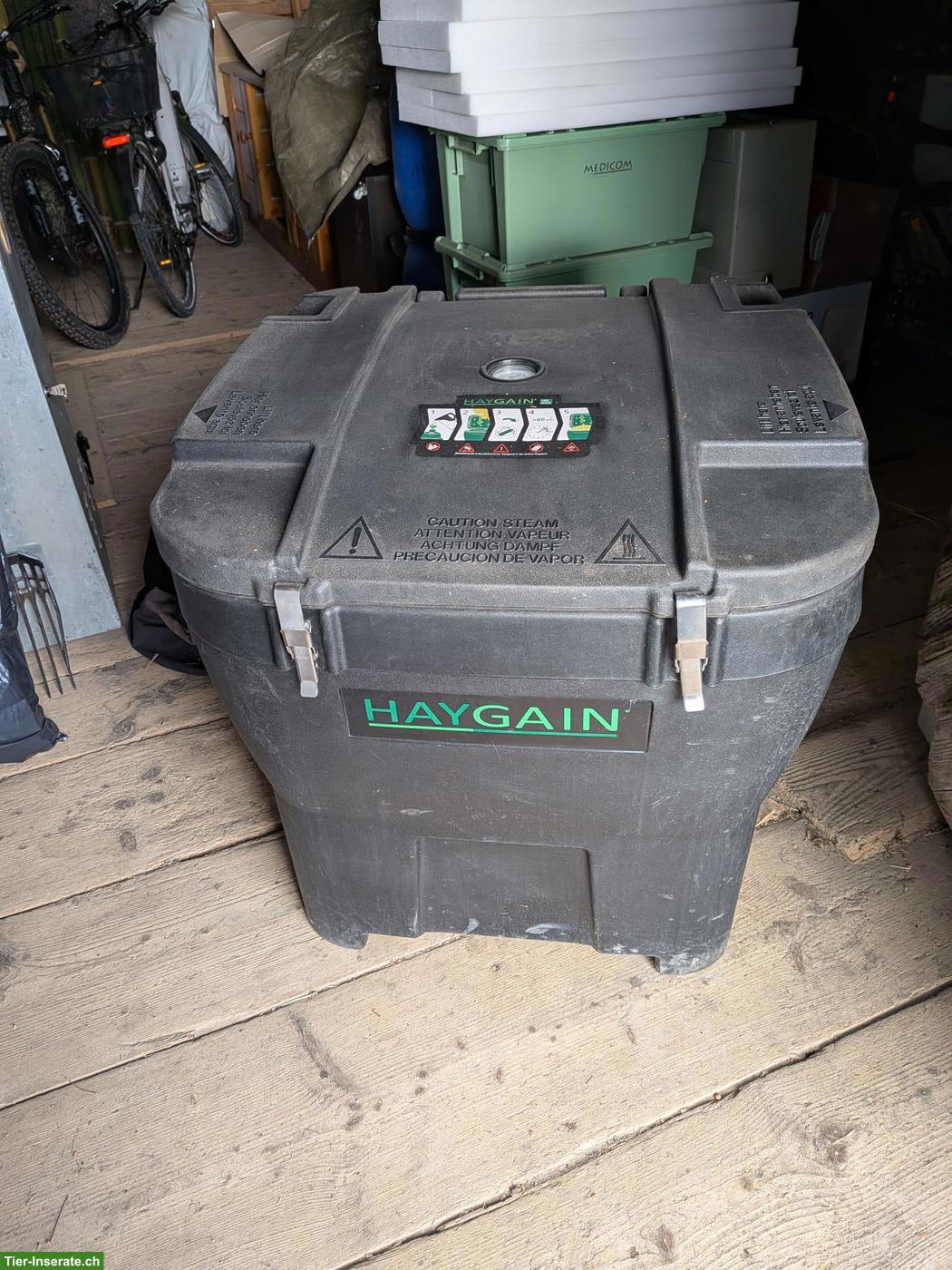 Heubedampfer Haygain HG 600 zu verkaufen