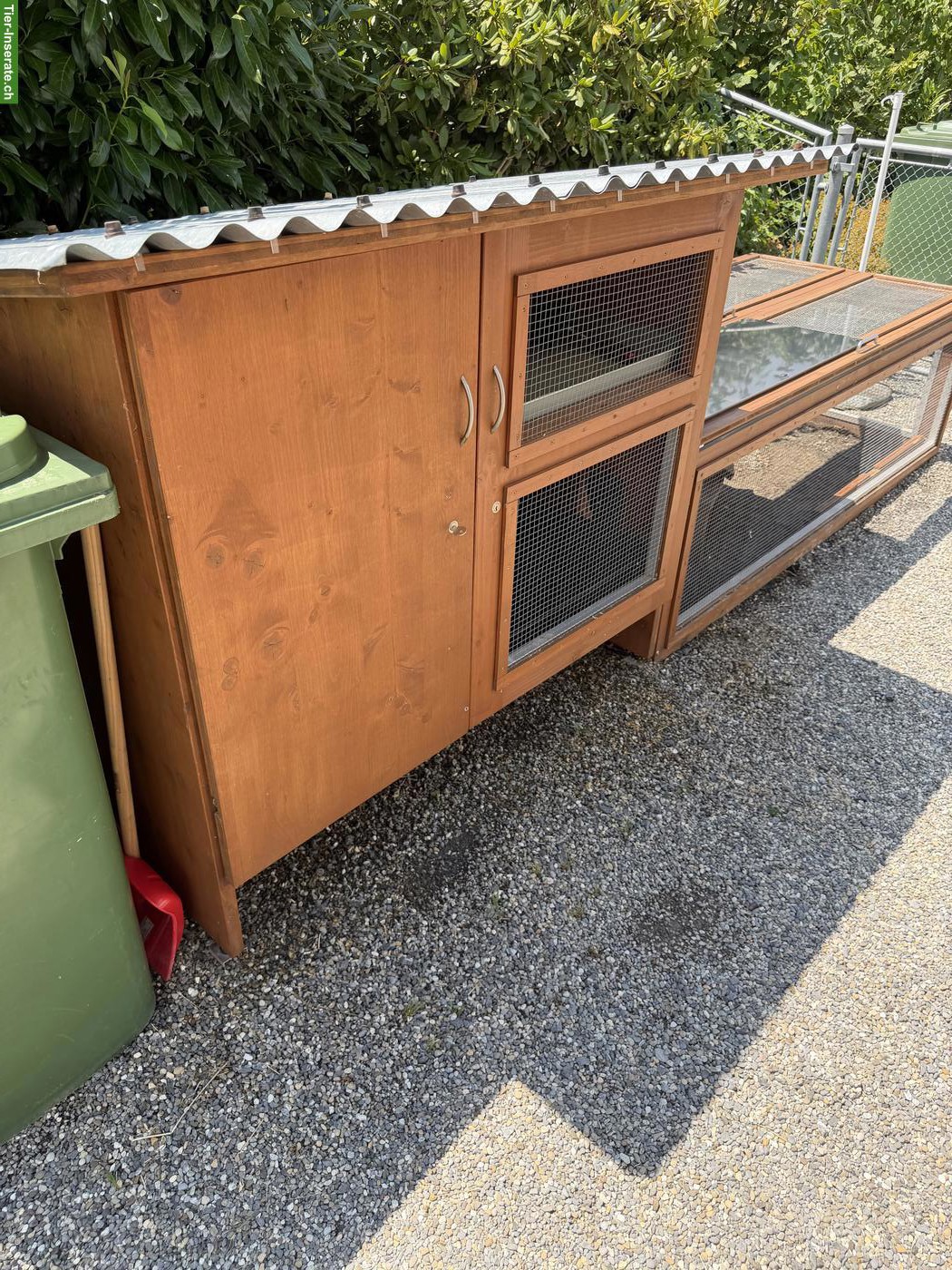 Bild 3: Kleintierstall mit Auslauf vom Schreiner zu verkaufen