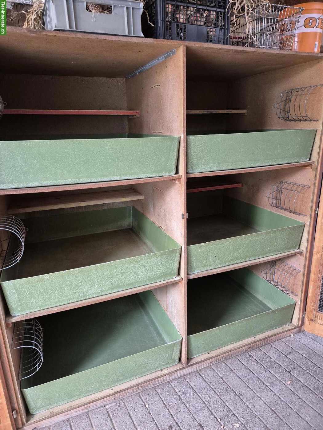 Bild 2: Kaninchenstall mit 6 Boxen zu verkaufen