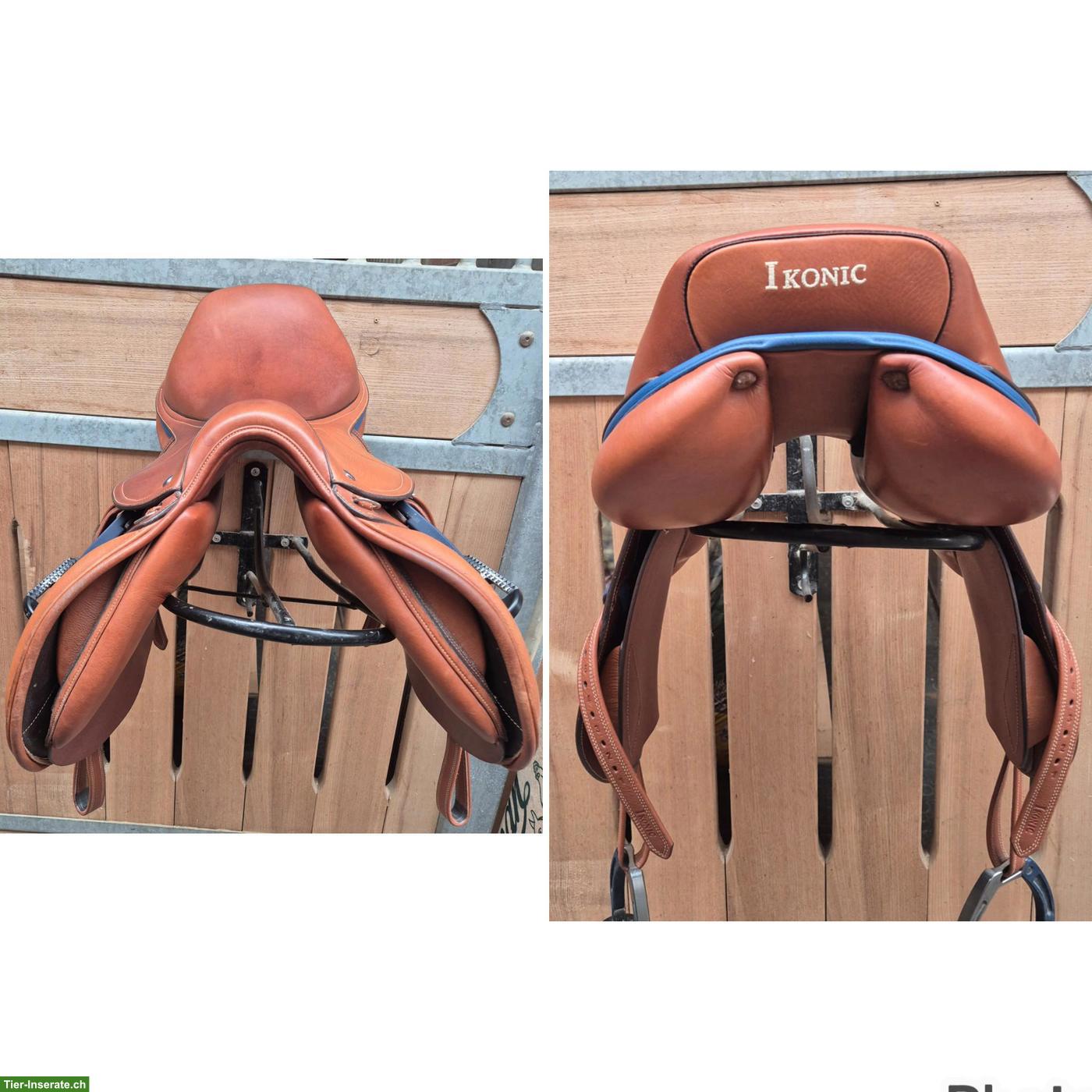 Bild 2: Springsattel Ikonic Evolution Line 17.5 Zoll zu verkaufen