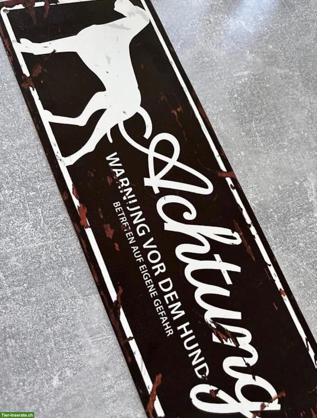 Bild 2: Hundewarnschild zu verkaufen