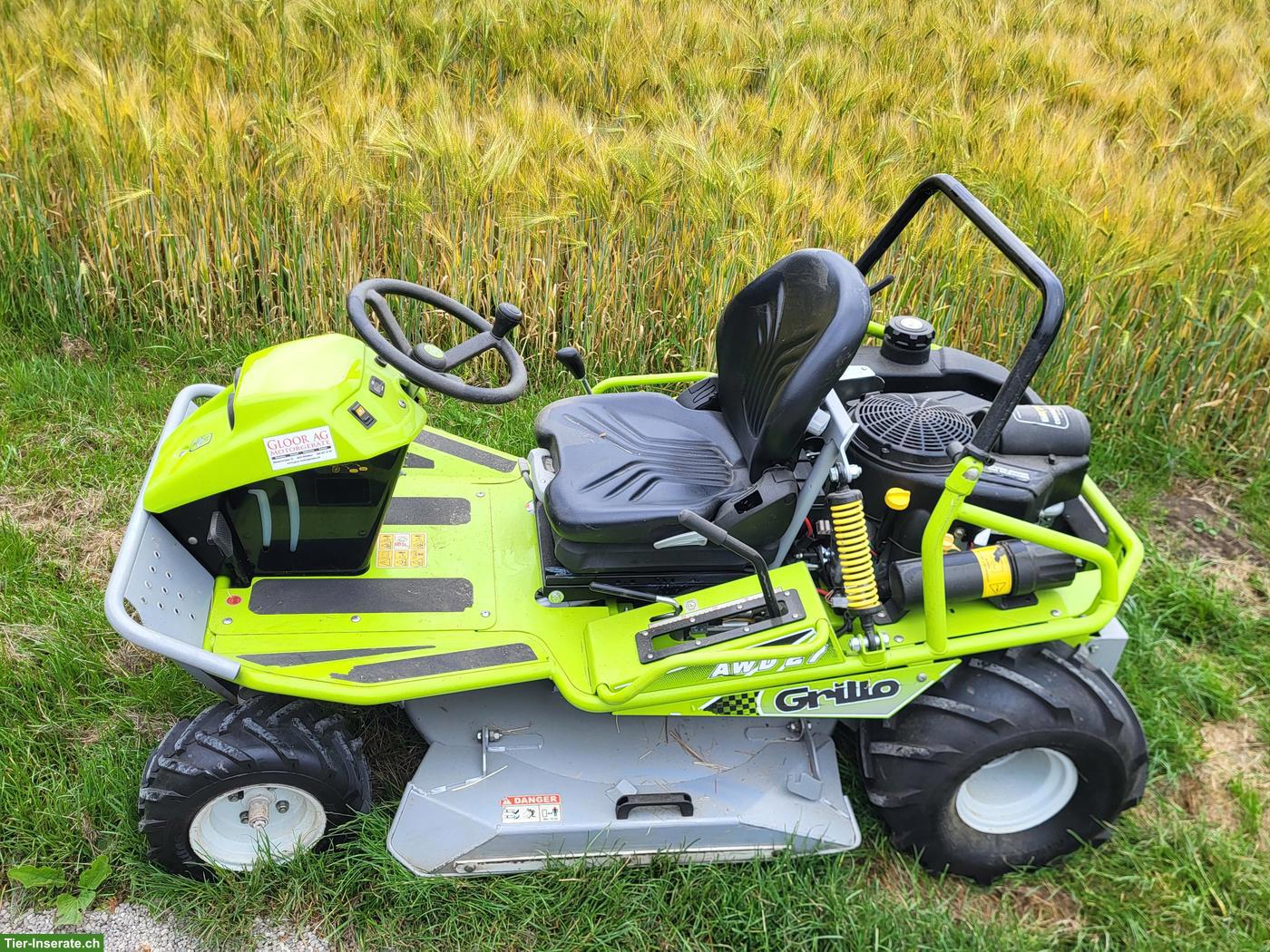 Bild 2: Aufsitzrasenmäher Grillo Climber 10 AWD 27