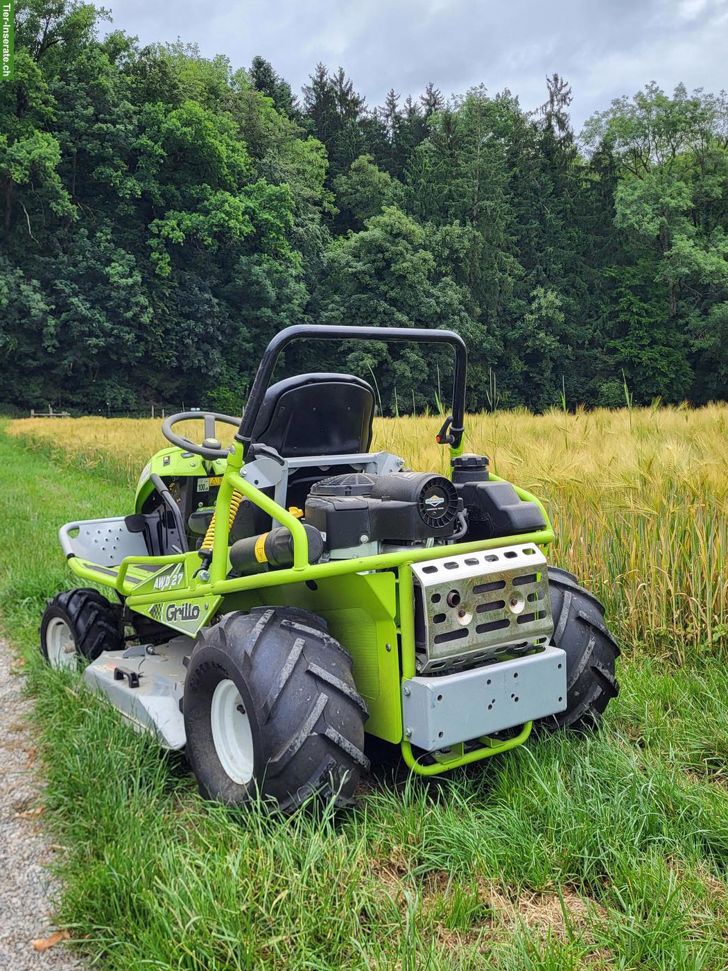 Bild 3: Aufsitzrasenmäher Grillo Climber 10 AWD 27