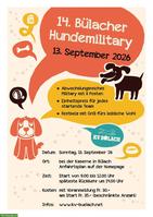 Hunde-Plausch-Military in Bülach:  13. September 2026