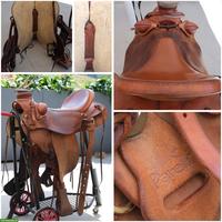 Originaler Parelli Ranch Roper Westernsattel 16 Zoll Superwide