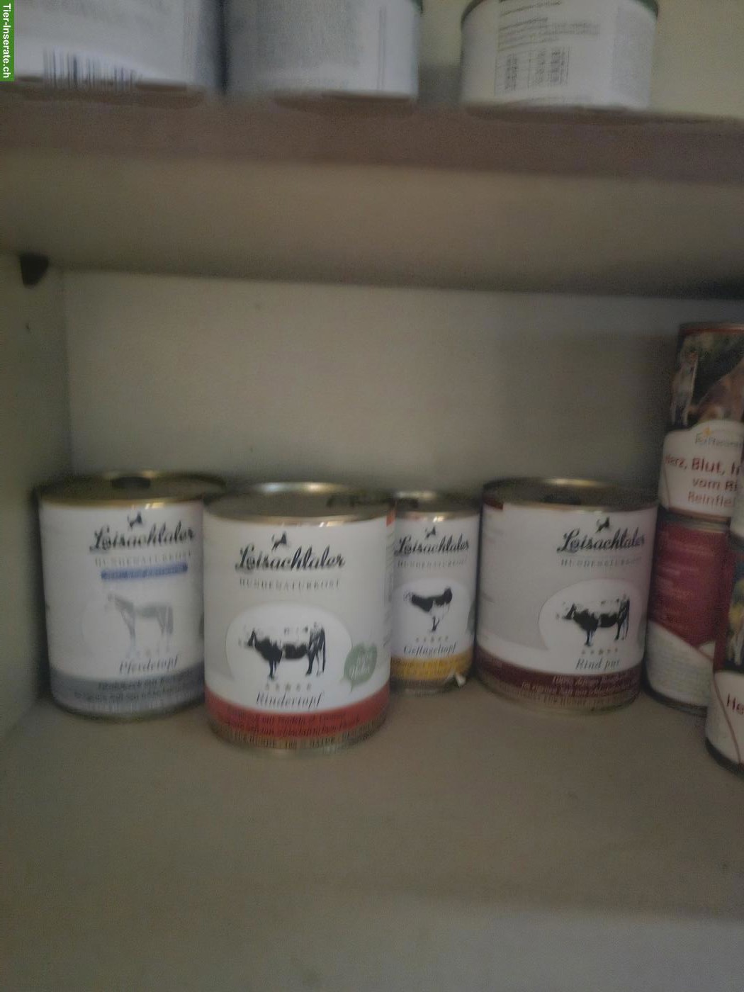 Bild 3: Hundefutter, hochwertiges Nassfutter Dosen + Würste