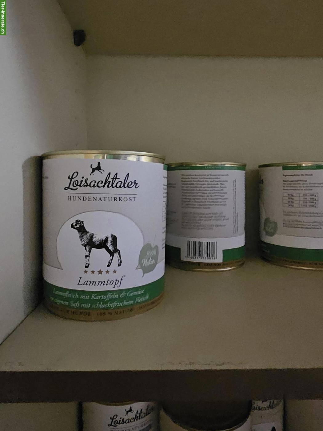 Bild 4: Hundefutter, hochwertiges Nassfutter Dosen + Würste