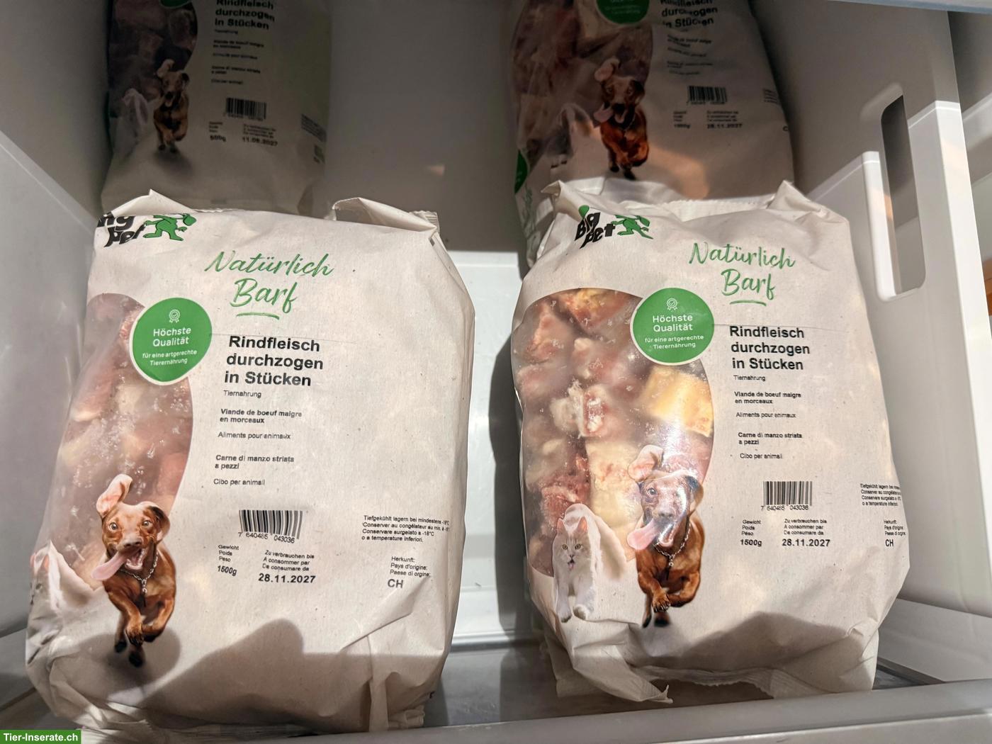 Bild 3: Hundefutter: Barffleisch Rind / Supplimente