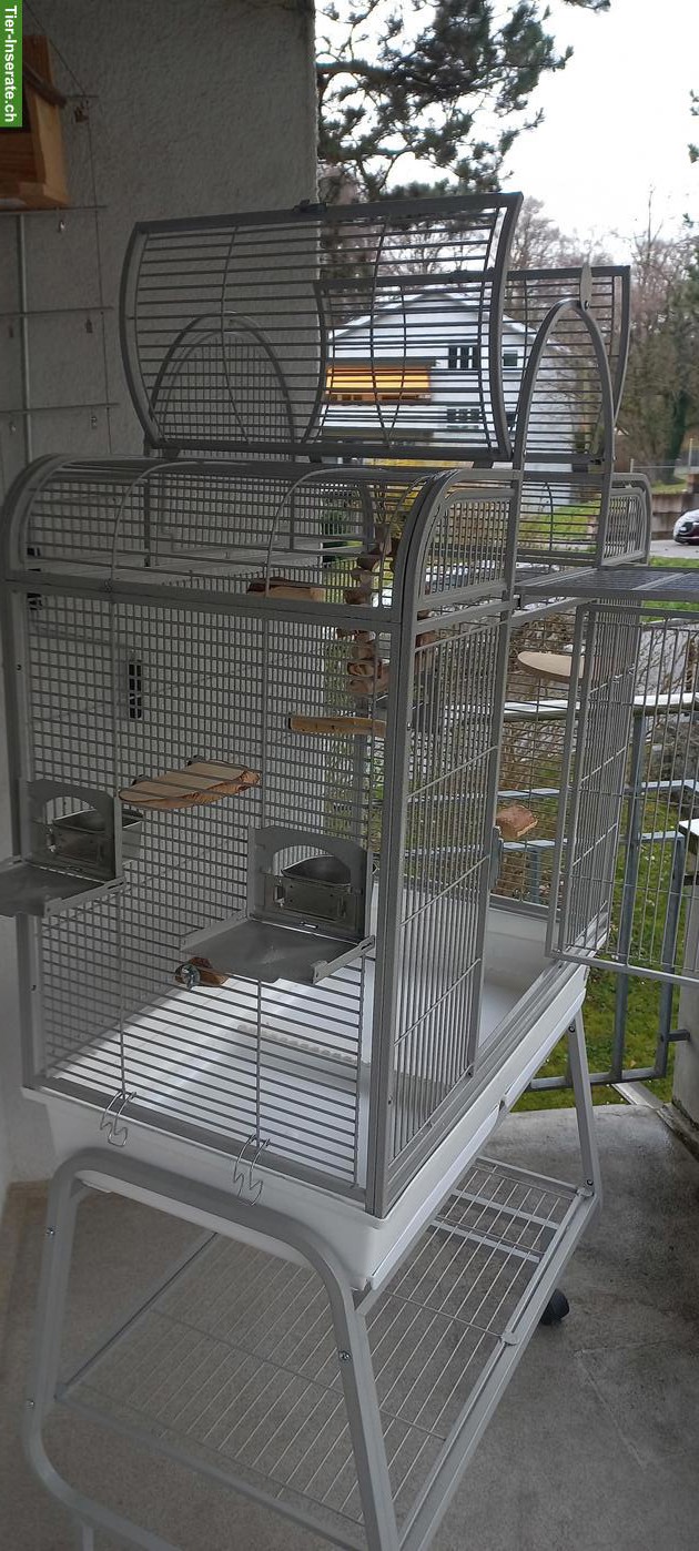 Bild 4: Schöner Vogelkäfig für Papageien & Sittiche