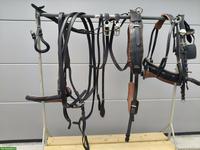 Einspänner Brustblatt Geschirr für Grosspferde