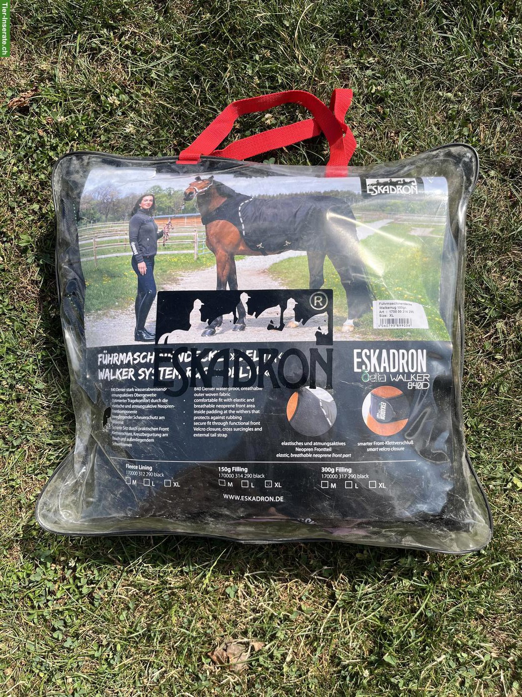 Bild 2: Eskadron Führmaschinendecke Delta Gr. XL