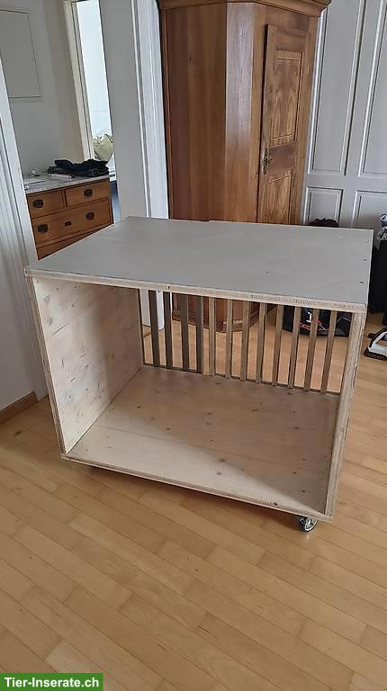 Bild 4: GRATIS: Hundebox aus Holz auf Rollen