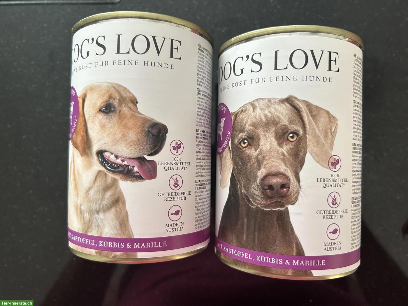 Hunde-Nassfutter: Dogs Love Lamm