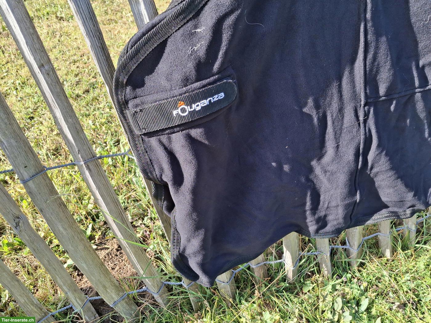 Bild 3: Neue Fleece-Abschwitzdecke Gr. 135cm, schwarz