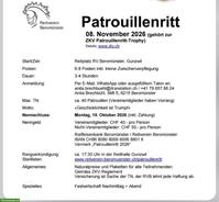Suche Partner/in mit eigenem Pferd für Patrouillenritt